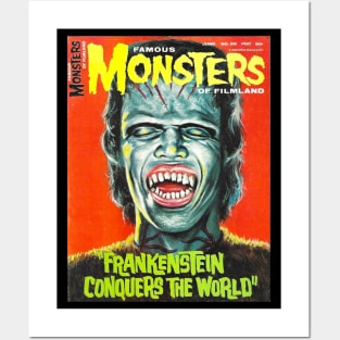 Frankenstein Conquers The World Posters and Art